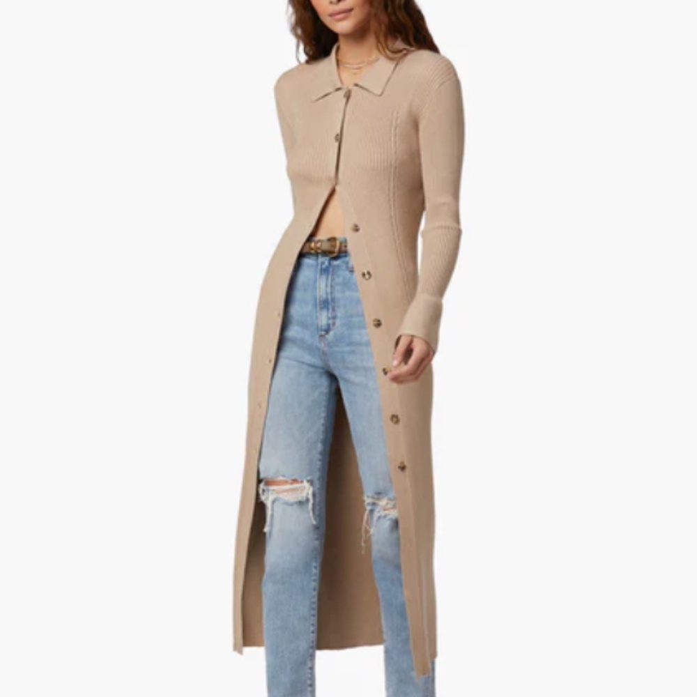 FAVORITE DAUGHTER LENA LONG CARDIGAN
